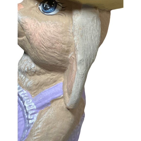 MR & MRS Farmer Bunny Thin Easter Decor Figurine - Picture 7 of 10